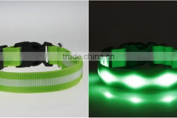 Glowing in Dark Led Dog Collars photo-2