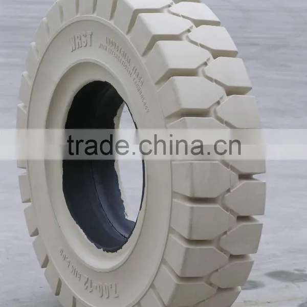 Grey Black White Etc. Non - Marking Solid Tire Forklift Tire 6.50-10 photo-4