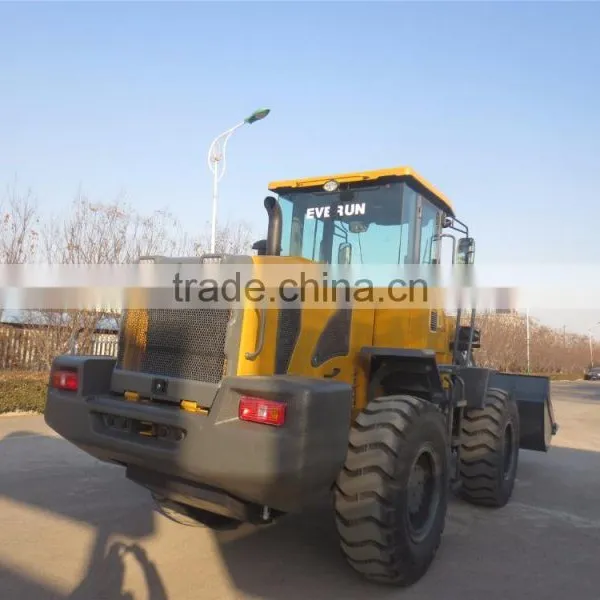 Everun 2017 New Brand CE Approved 3000kg Wheel Loader With Pallet Forks photo-5