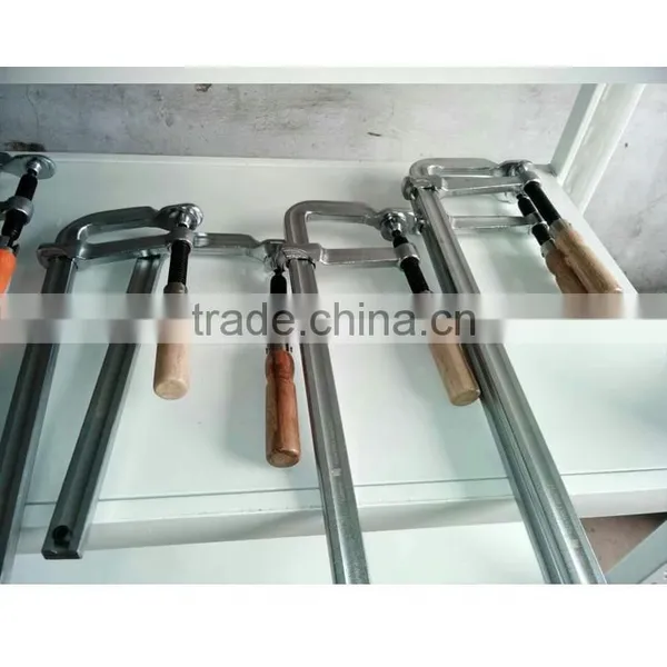 Steel Forged Wood Working F Clamp With Wooden Handle /plastic Handle/iron Handle photo-2