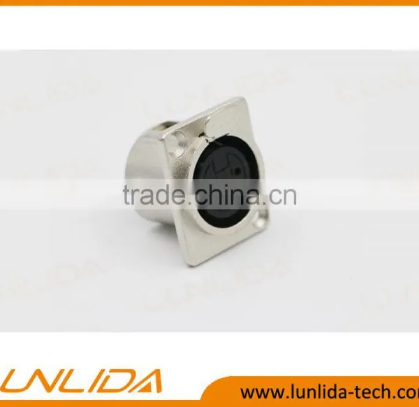 5 Golden Pins Female XLR Connector for Enail-Ni photo-2