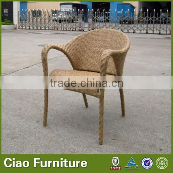 Rattan Chair Outdoor Wicker Rattan Dining Chair photo-5