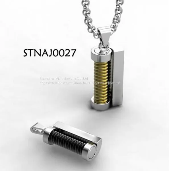 Stainless Steel Jewelry Necklace Pendant Mens Pendants photo-2