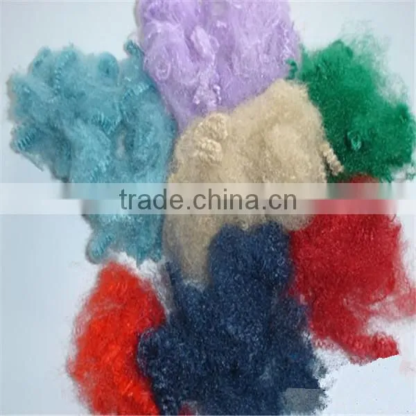 Dope Dyed Fiber PP Staple Fiber 3D*65MM photo-5