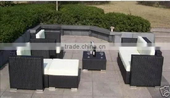 PE Rattan Outdoor Furniture Aluminum Frame Sofa Set photo-2