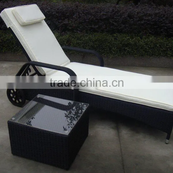Hot Sale Rattan Sunbed photo-3