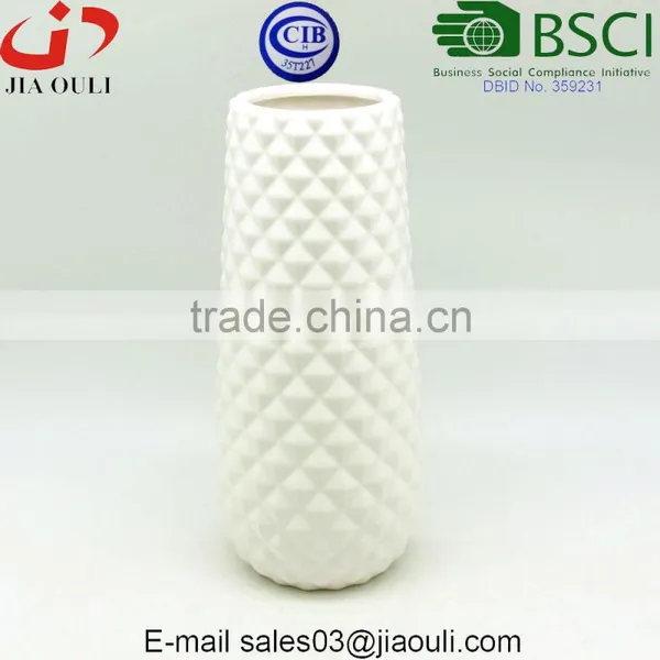 BSCI Audit Factory Nice Design Popular Pineapple Ceramic Vase photo-4