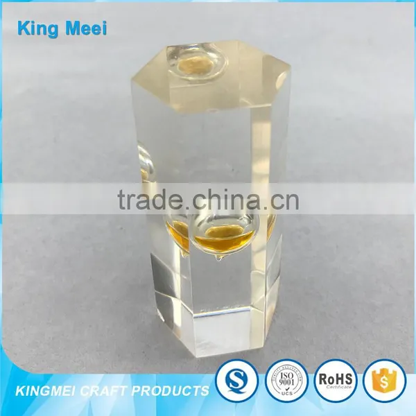 High Quality Cheap Desk Paper Weight Acrylic Foil photo-3