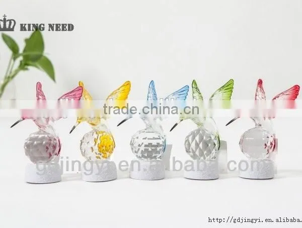 Acrylic Led Lighted Dolphin Animals for Valentines Gift photo-5