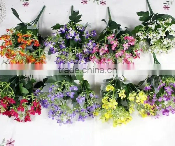 Dancing Orchid Bouquet Artificial Dancing Orchid Bouquet Decorative Flowers Landscaping Flowers photo-2