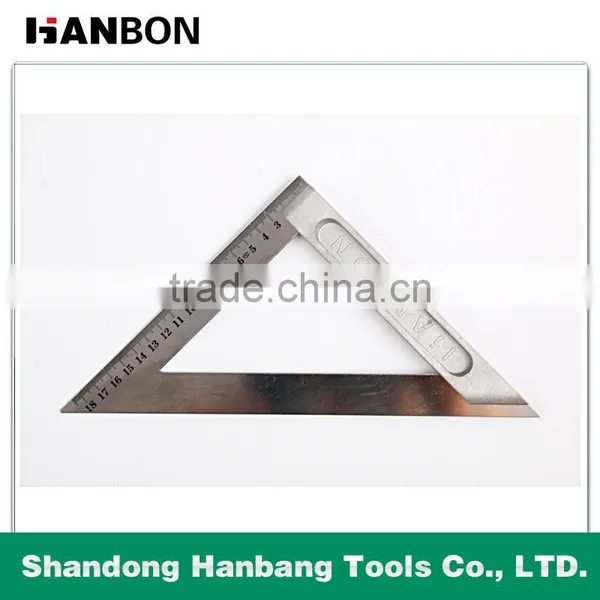 180mm Hanbon Triangular Steel Square Ruler for Sale photo-2