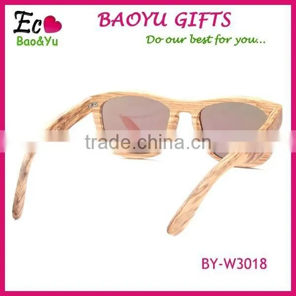 Top Quality Eco-friendly Fashion Wooden Sunglasses Polarized Wooden Sunglasses Factory photo-5