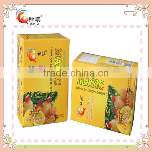 18g Wholesale Instant Ginger Tea Lemon Ginger Tea;herbal Tea Bag;natural Herbal Teabag photo-4