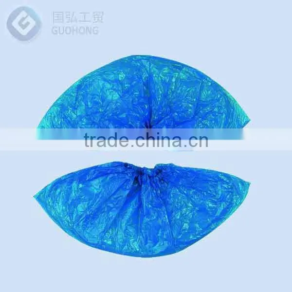 Machine Made Disposable CPE PE PP Shoe Cover,disposable Polyethylene Shoe Cover photo-3