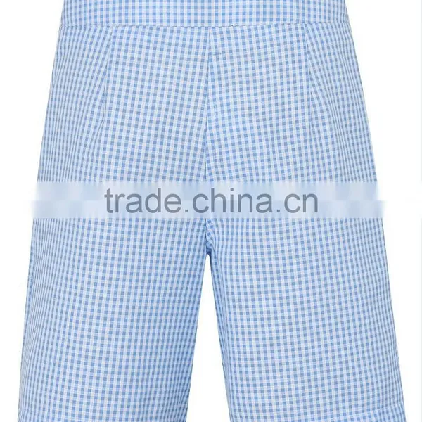 Girls School Gingham Culottes School Shorts photo-2
