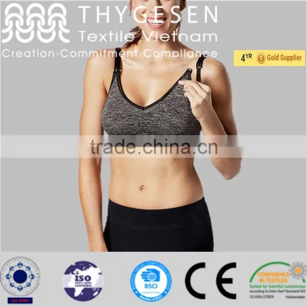 Top Quality Custom Made Spandex Sports Bra photo-5
