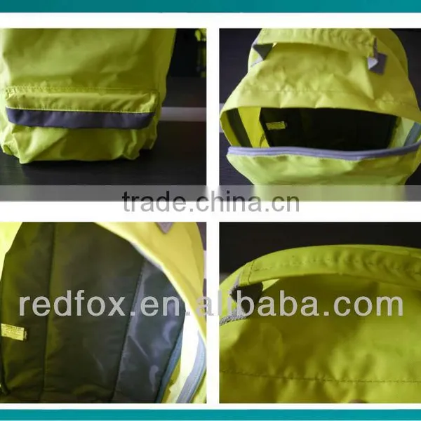 High Visibility Reflective Safety School Backpack photo-5