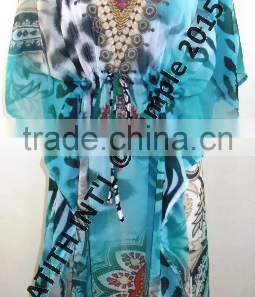 DIGITAL PRINT KAFTAN photo-6