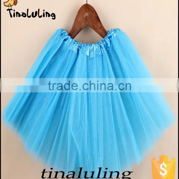 Classic Black Ballet Tutu Costumes Children 3 Layers Tulle Skirts Kids Wears Baby Tutu photo-5
