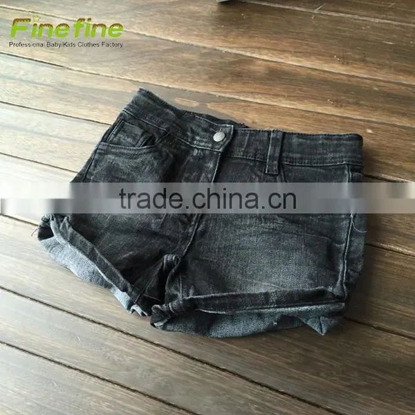 Baby Ggirl Denim Shorts Pants And Baby Clothes Jeans For Girl photo-4