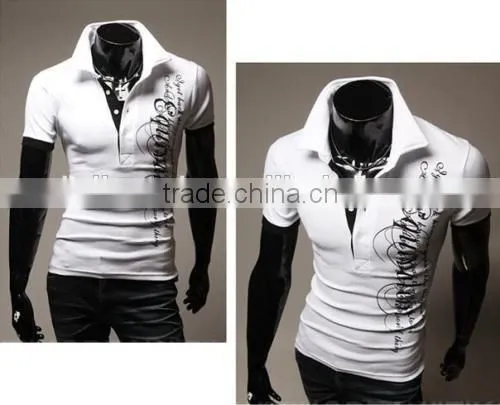 New Design Fashion Men's Casual Short Sleeve Polo t Shirt photo-4