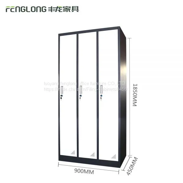 2017 New Design High Quality 3 Door Storage for Changing Room photo-2