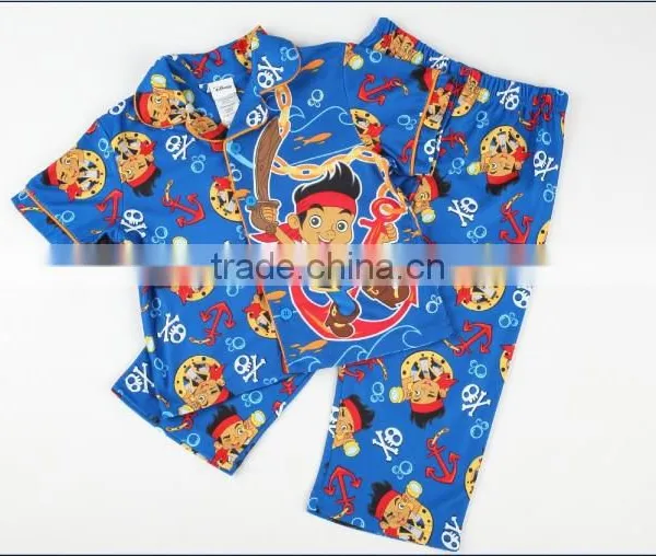 Printing Patent Licensing Boy Pajamas Sleeping Wear for Summer photo-6