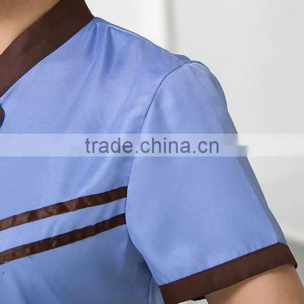 Custom Chantilly and Slim Fit Cleaning Staff Uniforms Wholesale, Hotel Housekeeping Uniforms photo-4