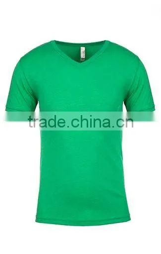 Next Level Apparel Men's Tri-Blend V Tee - Made From 50% Polyester, 25% Cotton and 25% Rayon Jersey. Comes With Your Logo. photo-3