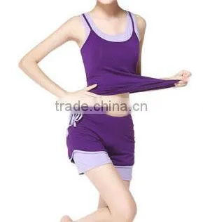 Custom Hot Sale Ladies Fitness Wear Gym Outfits Yoga Clothes Women photo-3