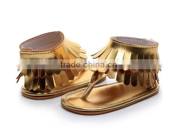 Kids Crib Bebe Fringed Moccasins, Baby Summer Sandals, Fashion Shoes for Baby photo-4