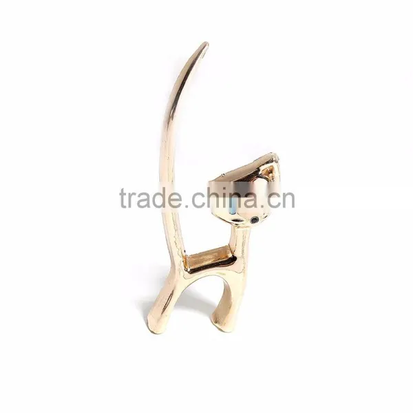 Zinc Based Alloy Purse Accessories Gold Plated 10.8cm(4 2/8") x 4.2cm(1 5/8"), 1 Piece photo-3