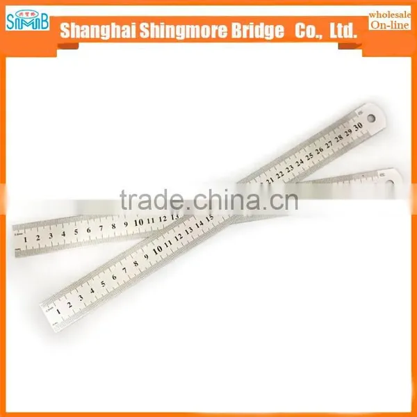 2017 China Cheap Sales Good Quality 30cm Stainless Steel Ruler for Student photo-3
