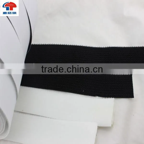 Strong Sticky Fastener Tape Black and White Adhesive Backed Hook and Loop photo-4