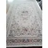 Beige Oriental Polyester Chenille Carpet & Rug