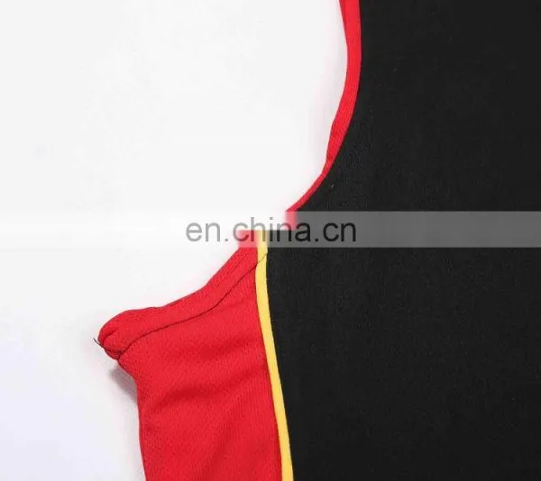 Low MOQ Sublimation Printed Polyester Reversible Basketball Tank Top photo-5