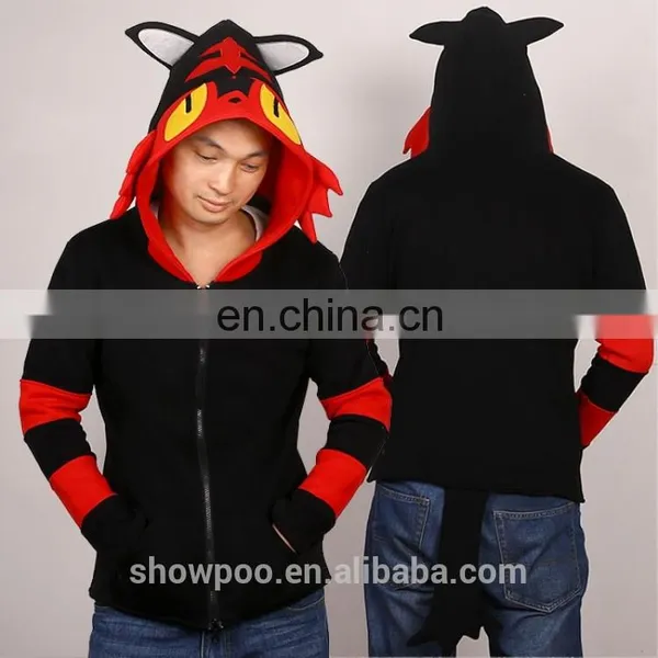 Factory Direct Pokemon Coat Litten COS Sweater M L XL XXL Cosplay Pokemon