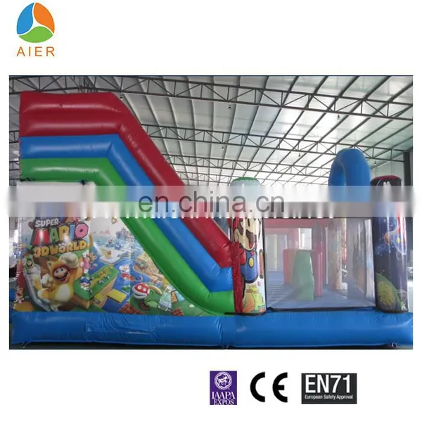 2016 Giant Mario Bouncy Park Inflatable Fun City for Big Inflatable Kids Playground photo-4