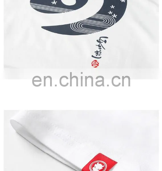 Fashionable Bulk Tshirts Loose Fit Latest Two Color t Shirt Designs 2016 for Men Printing T-shirts photo-5