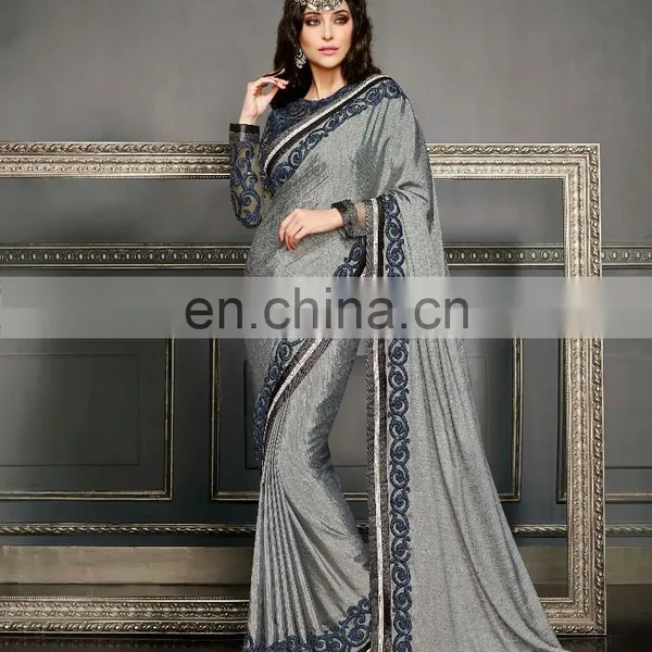 Party Wear Half&Half Saree. photo-5