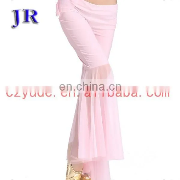 Sexy Beautiful Net Cloth and Crystal Women Belly Dance Costume Pants K-4023# photo-6