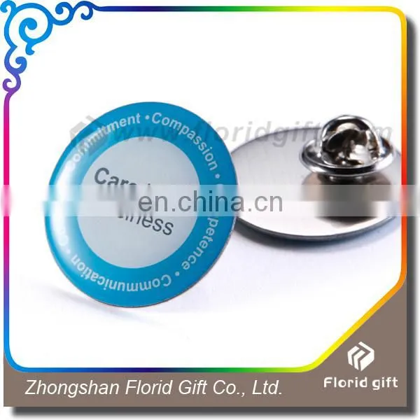 Wholesale Custom Round Metal Pin Badge/fashion Pin Badges photo-5