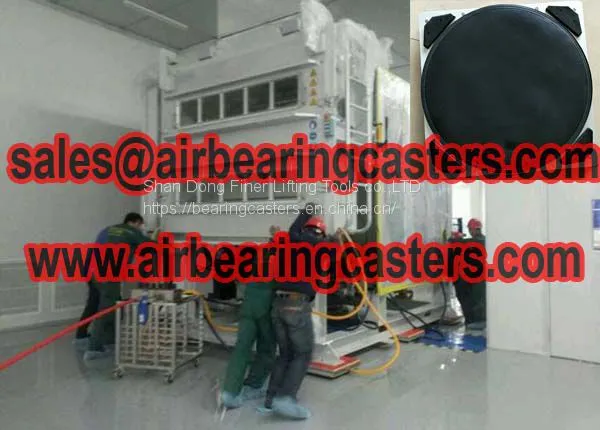 Air Bearing Casters Moving Heavy Equipment Features photo-2