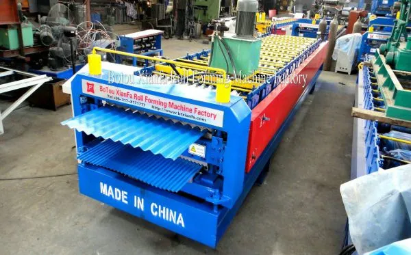 Turkey Type Roof Use And Steel Type Tile Roll Forming Machine photo-2