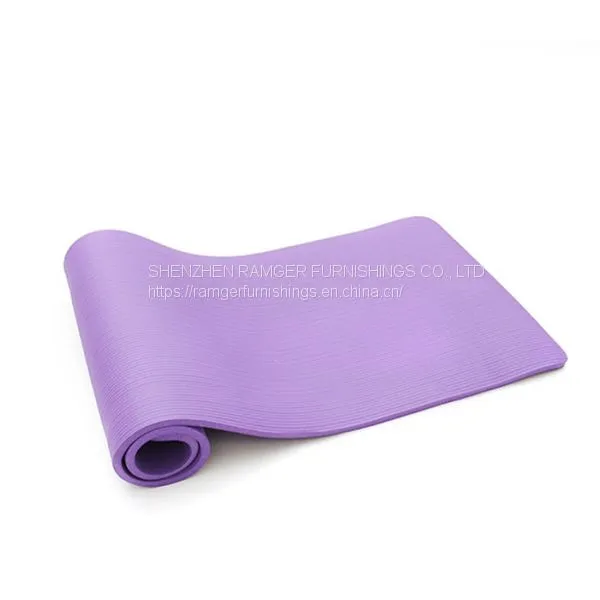 Extra Thick 1/2-Inch Exclusive Premium Printed NBR Yoga Mat With Carrying Strap photo-3