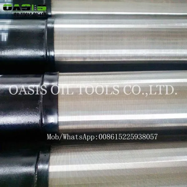 304 Material Pipe Based Wire Wrapped Screens Square Slot Strainer photo-4