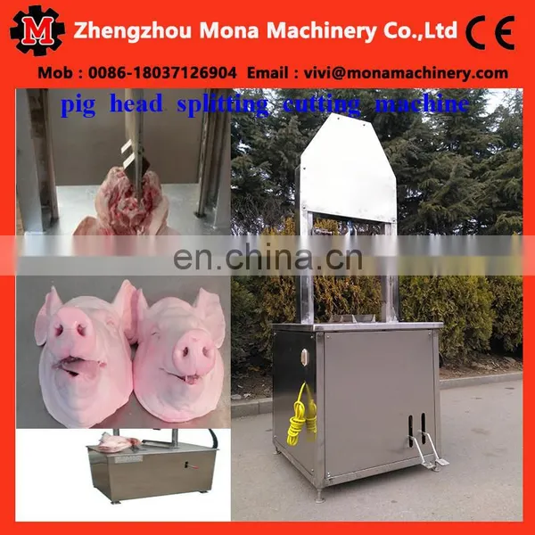 Pig Head Splitting Cutting Machine for Pig Slaughterhouse Plant(skype:monamachinery) photo-5