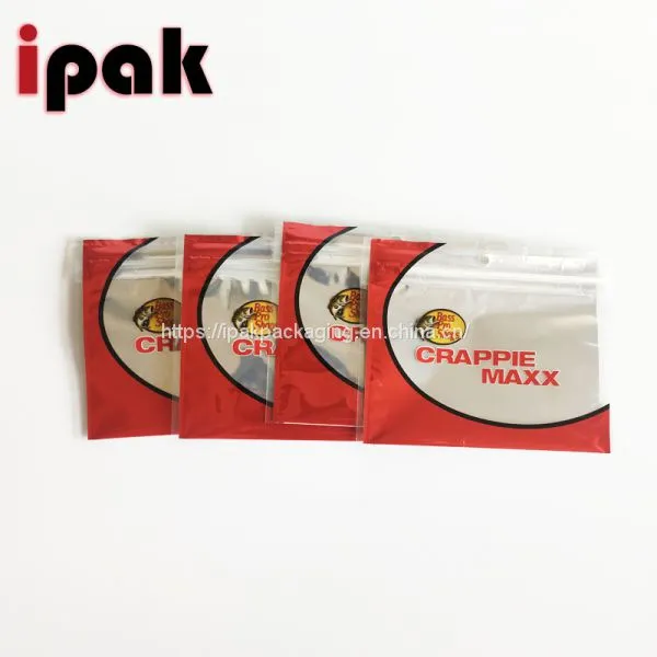 Custom Printed Fishing Bait Pouch With Window