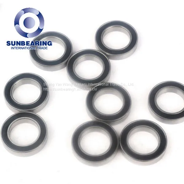 6801 Deep Groove Ball Bearing Silver 12*21*5mm for Water Pump SUNBEARING photo-5