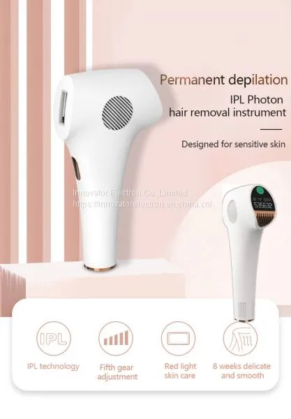 Ipl Hair Removal Home Used Beauty Machine Ipl Hair Removal Machine Ice Care Painless photo-3